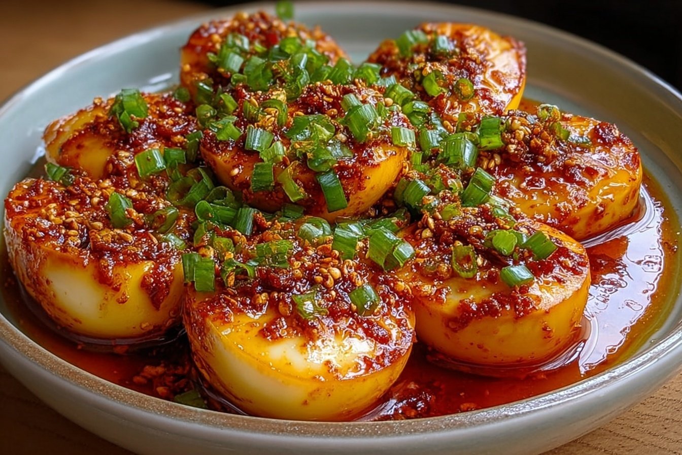 Spicy Gochujang Eggs