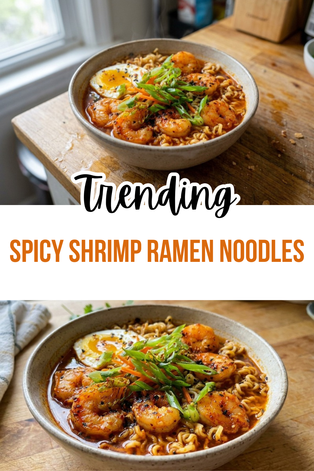 Spicy Shrimp Ramen Noodles