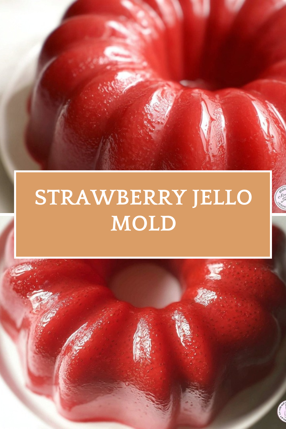 Strawberry Jello Mold