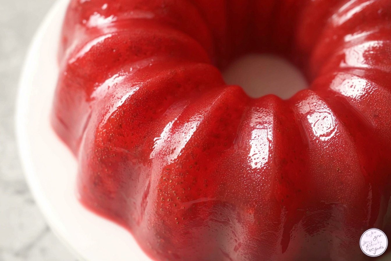 Strawberry Jello Mold