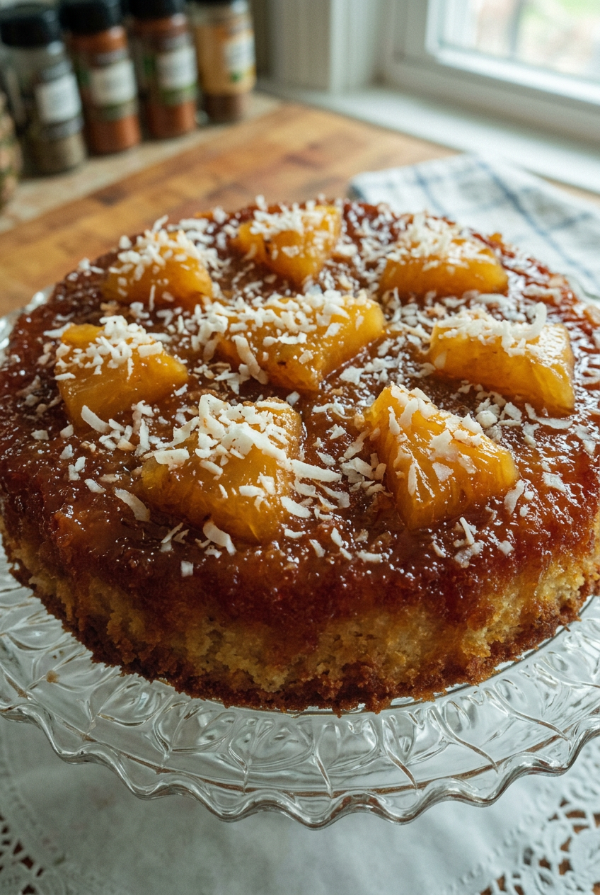 Sugar Free Pineapple Upside Down Cake 44.png