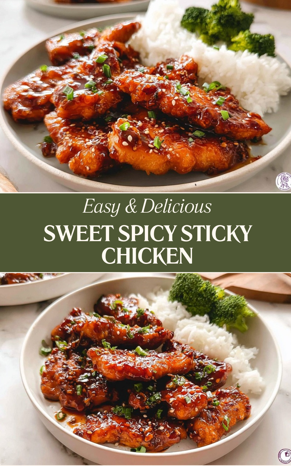 Sweet Spicy Sticky Chicken