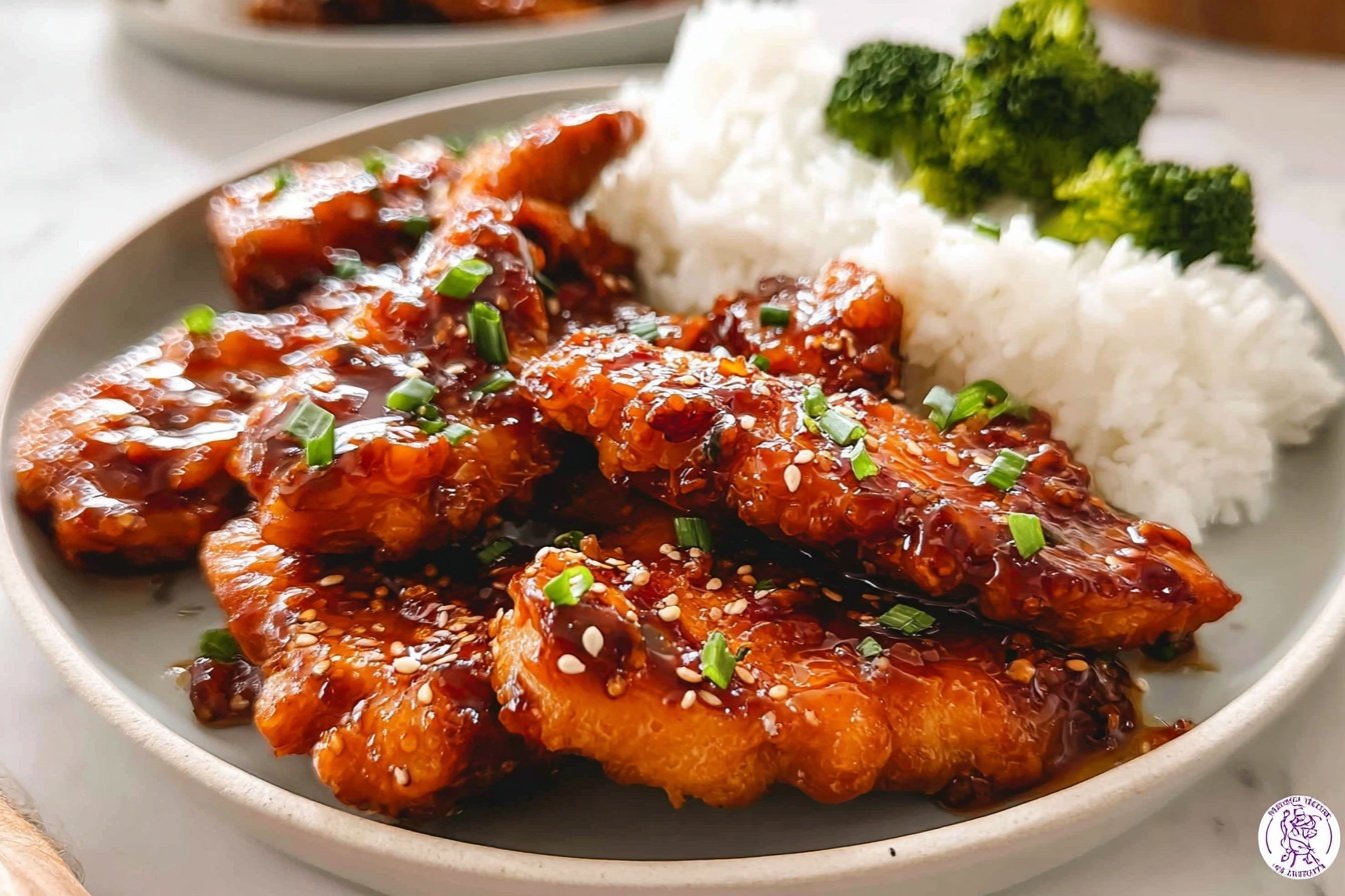 Sweet Spicy Sticky Chicken