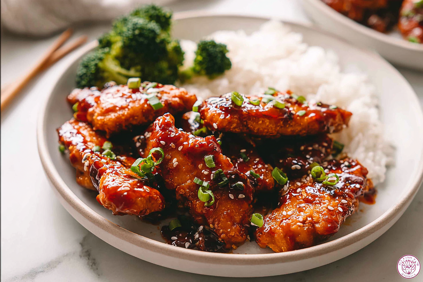 Sweet Spicy Sticky Chicken