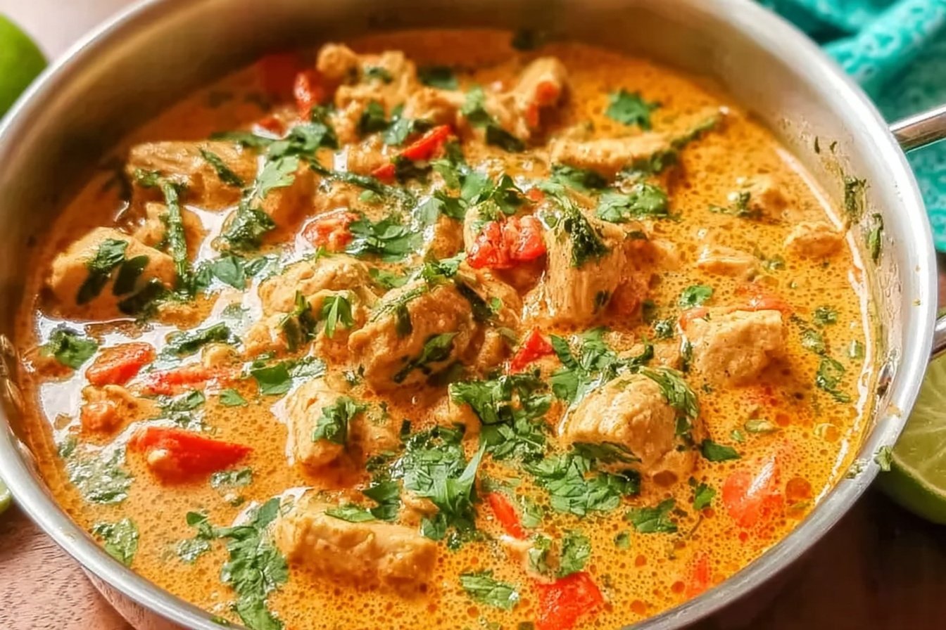 Thai Chicken Coconut Curry Recipe