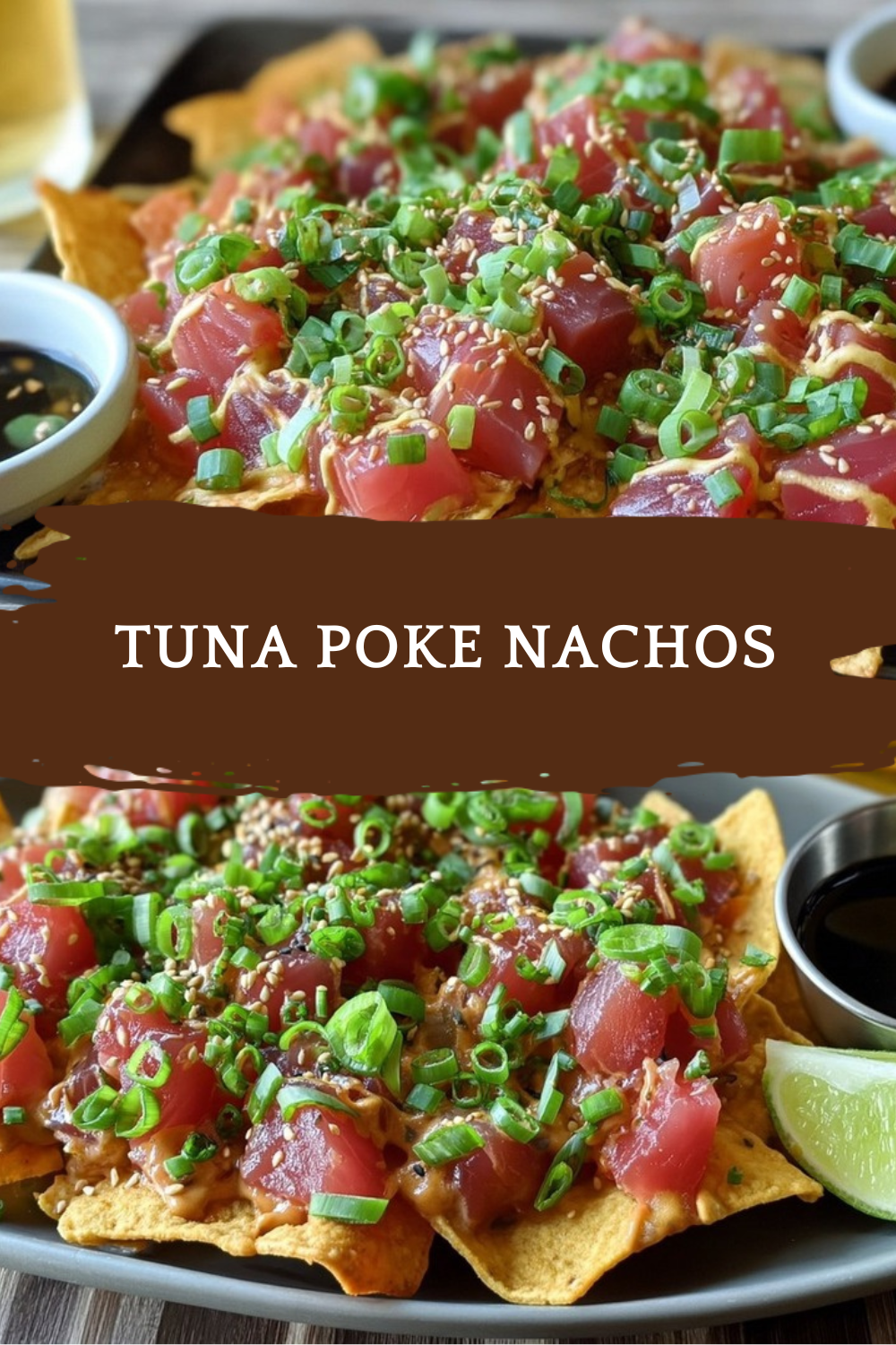 Tuna Poke Nachos