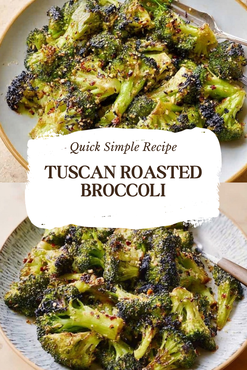 Tuscan Roasted Broccoli