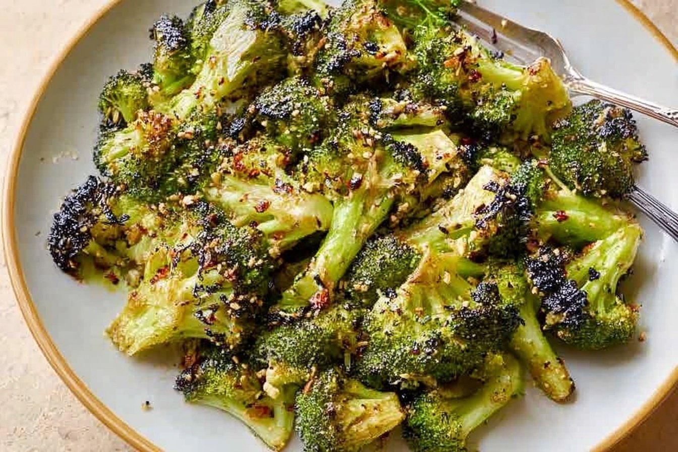 Tuscan Roasted Broccoli
